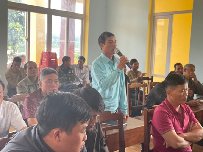 Ban Dân vận Tỉnh ủy Đắk Lắk và Ban Dân vận Huyện uỷ Ea H’leo Phát động quần chúng tại xã Ea Hiao